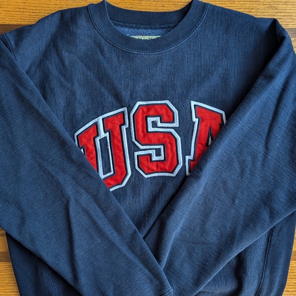 UO Vintage USA Pullover Sweater - Picture 6 of 7